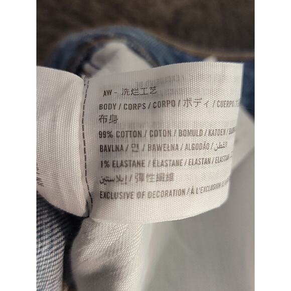 Abercrombie & Fitch Jeans Womens 30 Curve Love 90s Slim Straight Ultra High Rise - Picture 6 of 9